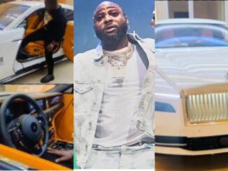 Reactions as First Video of Davido $500K (N700M) 2024 Rolls Royce Spectre Surfaces