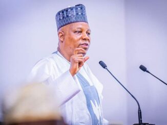 Our tax reforms will benefit Nigerians says Shettima