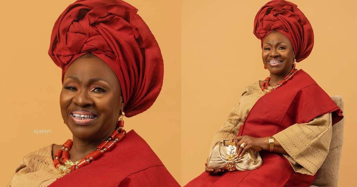 "The beginning of another year with a full eight decades of wisdom" – Veteran actress, Mama Rainbow celebrates 82nd birthday (IMAGES)