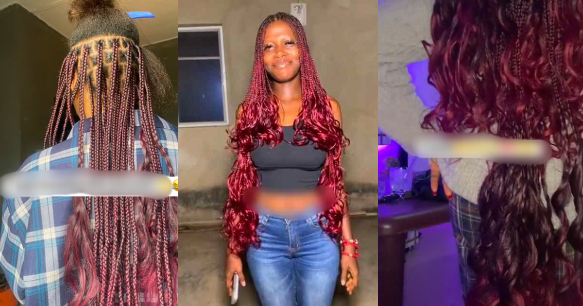 Lady shares d!sappointing braiding experience as hairstylist fa!ls to deliever (VIDEO)