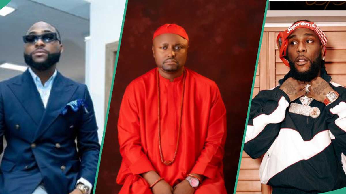 Burna Boy and Davido: Isreal DMW Speaks on Reports That Grammy Winner Ignored Colleague in Abuja