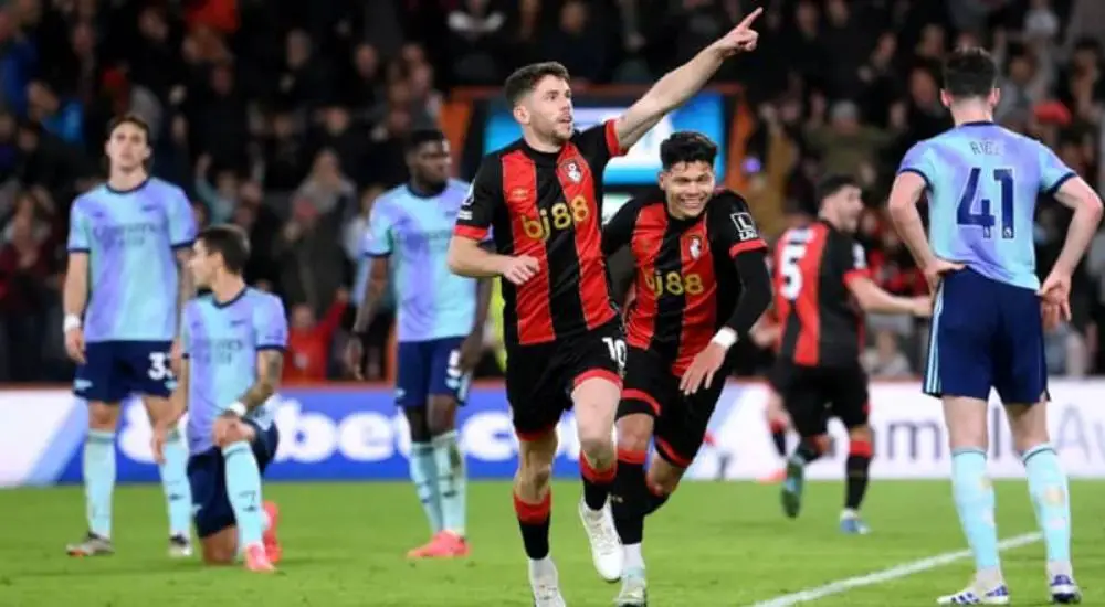 EPL: Christie, Kluivert Score As Bournemouth End Arsenal’s Unbeaten Run