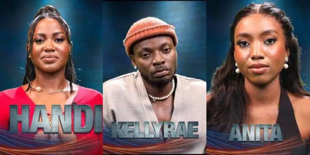 BBNaija: "I will not lie" – Kellyrae sings as he admits strong feelings for Anita and Handi