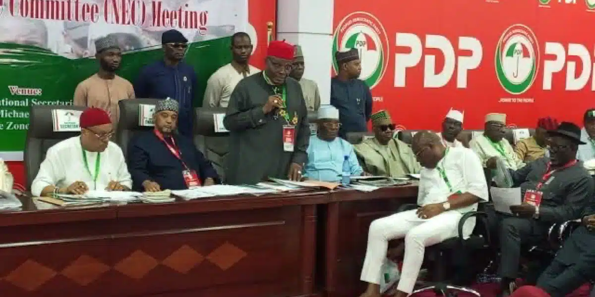 PDP Governors, NWC, BoT members in crucial meeting after court stopped NEC meeting