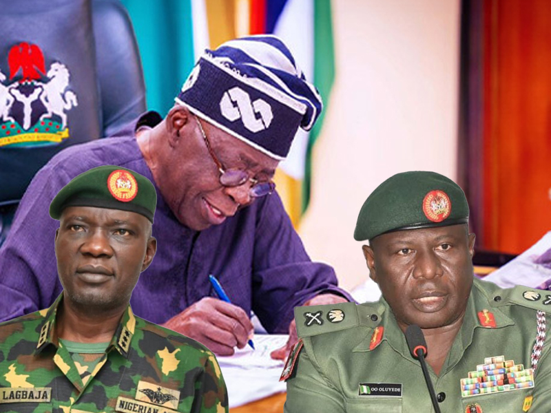 President Tinubu Appoints Olufemi Olatubosun Oluyede As Acting Chief of Army Staff