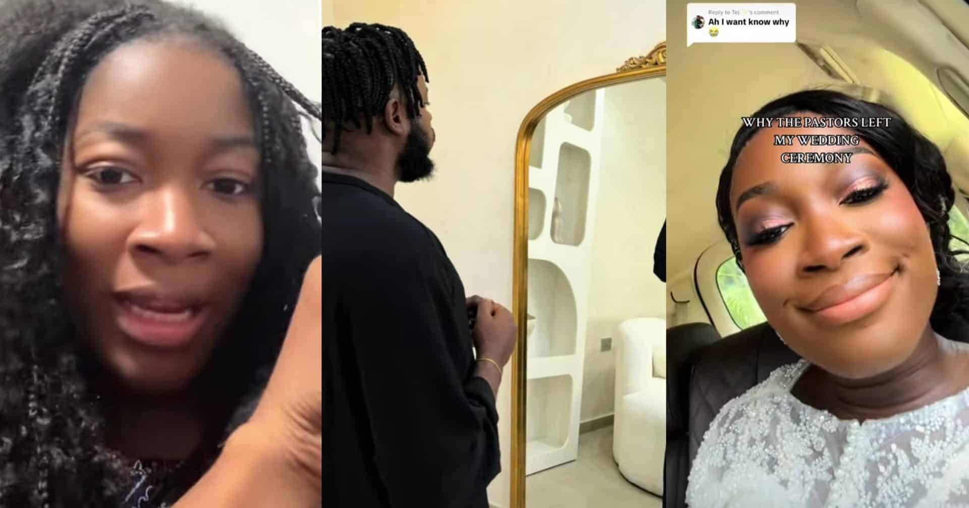 Lady recounts how pastors refused to officiate her wedding due to husband's cornrows