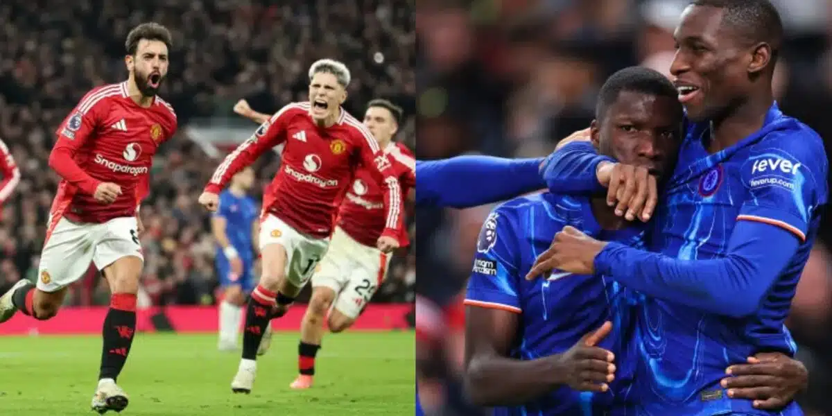 EPL: Caicedo strikes as Chelsea hold Manchester United in thrilling 1-1 draw