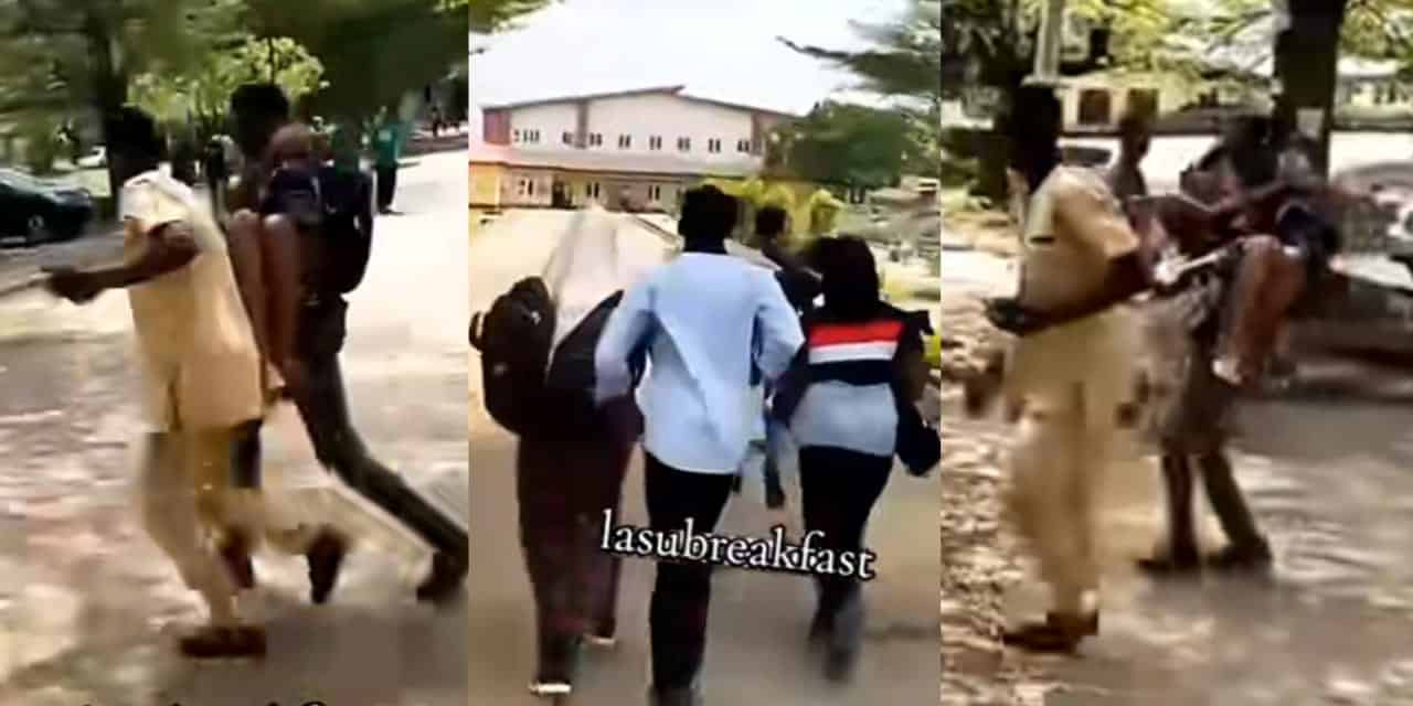 LASU fresher reportedly faints on first day of resumption