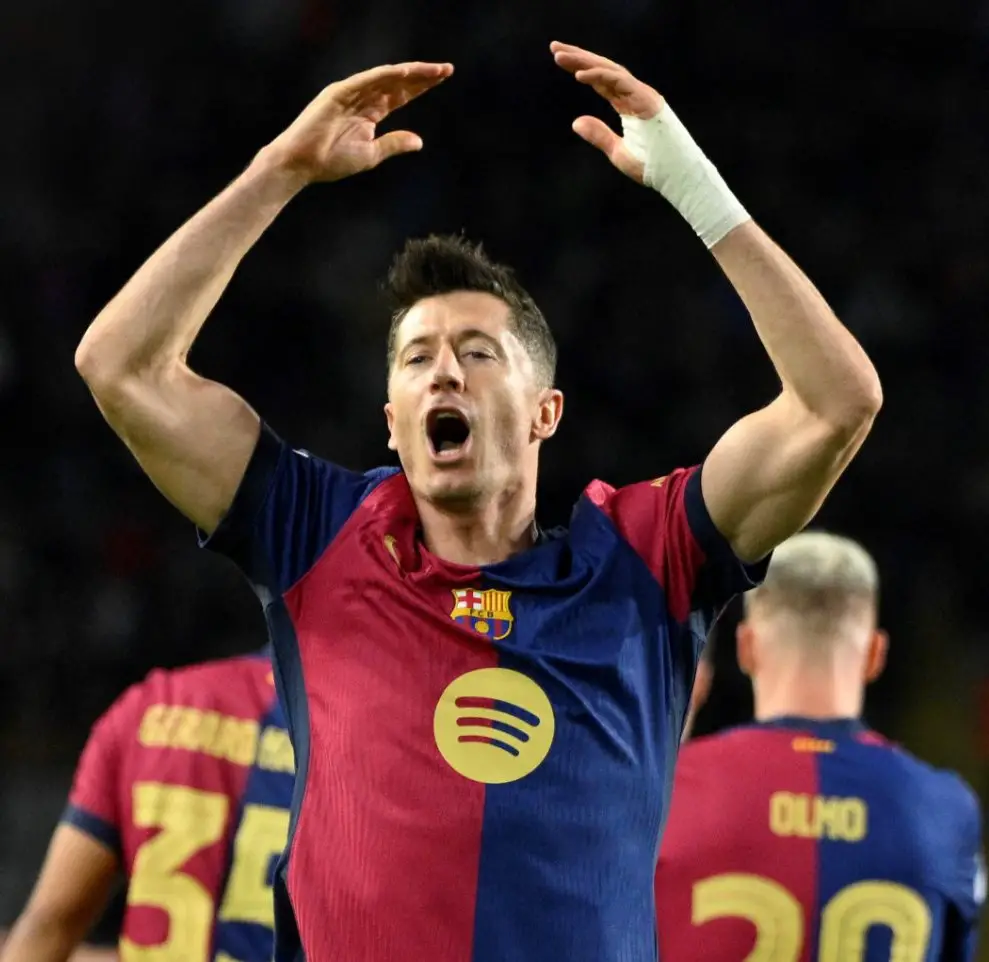 Lewandowski Equals Messi, Ronaldo’s UCL Scoring Feat