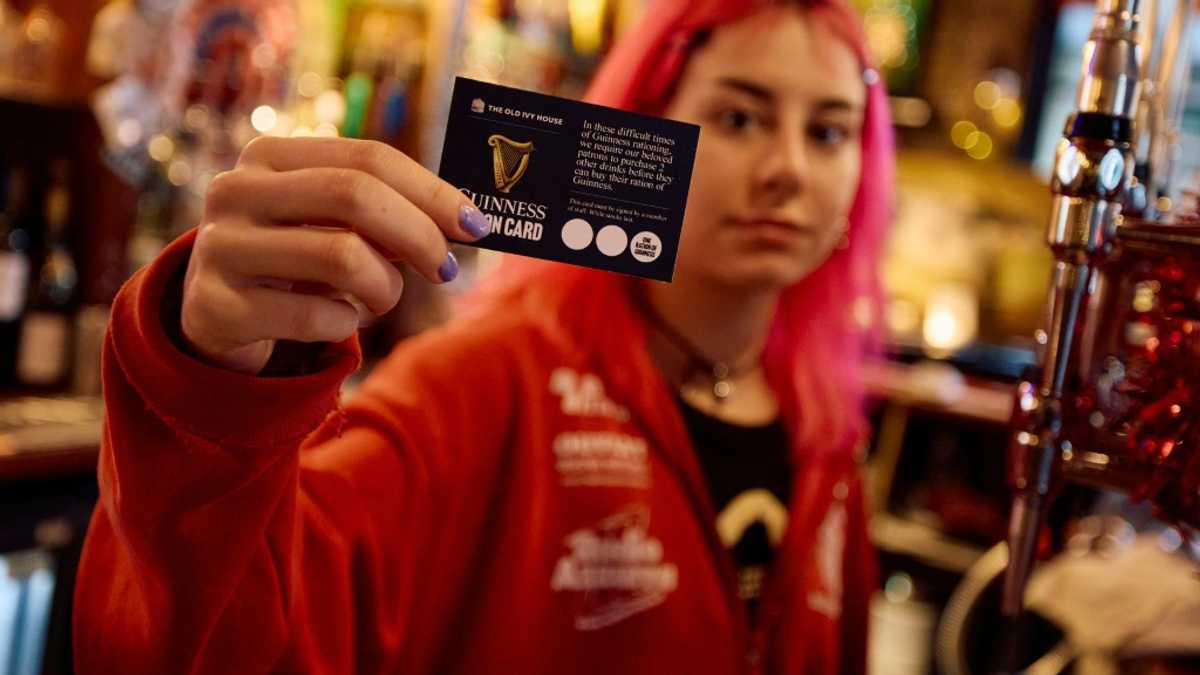 Black day? Guinness runs dry in UK pubs amid online craze