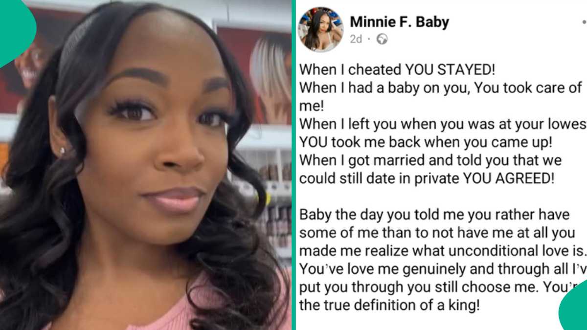 Woman Praises Partner for Loving Her despite Cheating on Him and Having Someone Else's Baby