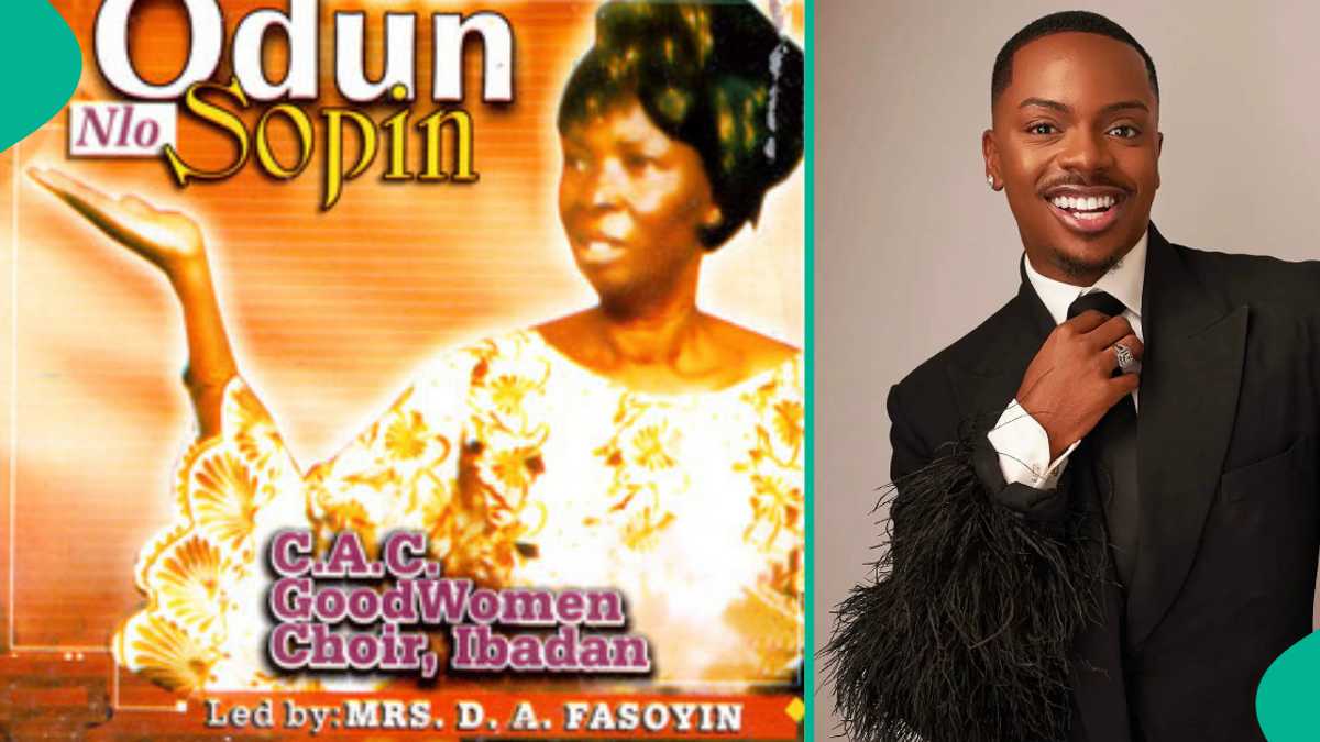 Christmas Is Here: Video As Enioluwa Sings 1979 Hit Song ‘Odun Nlo Sopin’ With Mrs Fasoyin