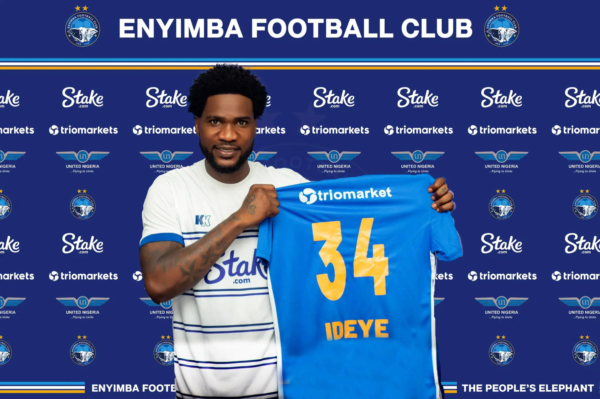 NPFL: Brown Ideye elated to join Enyimba