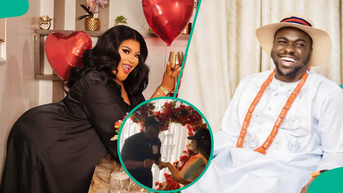 Nkechi Blessing Engaged As Her Man Xxssive Finally Proposes, Fans Gush Over Video: “Congratulations”