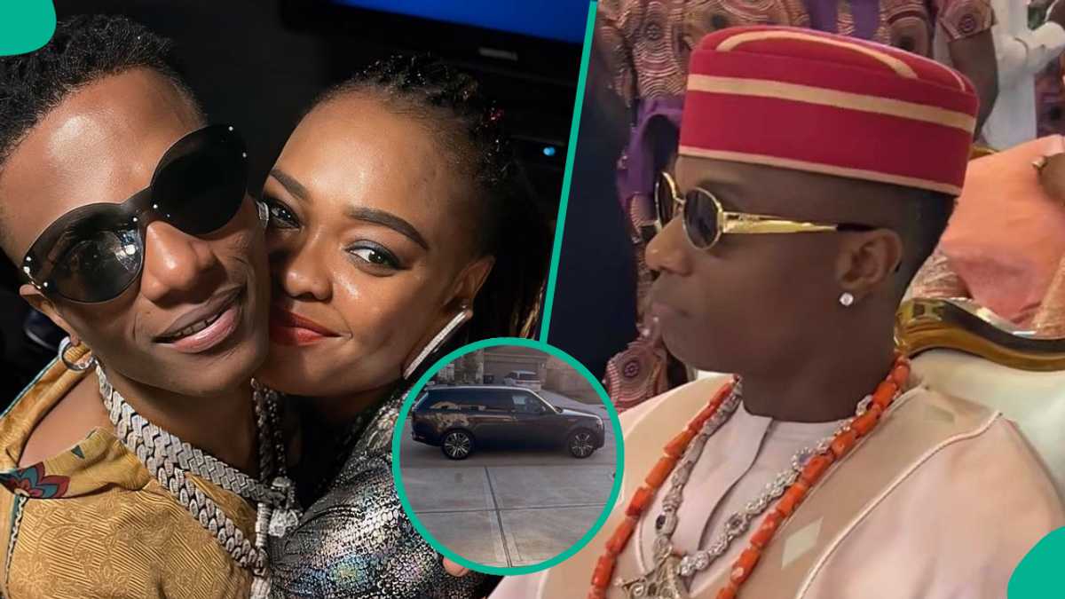 “Santa Wizzy”: Wizkid Gifts His Sister Brand New Range Rover for Christmas