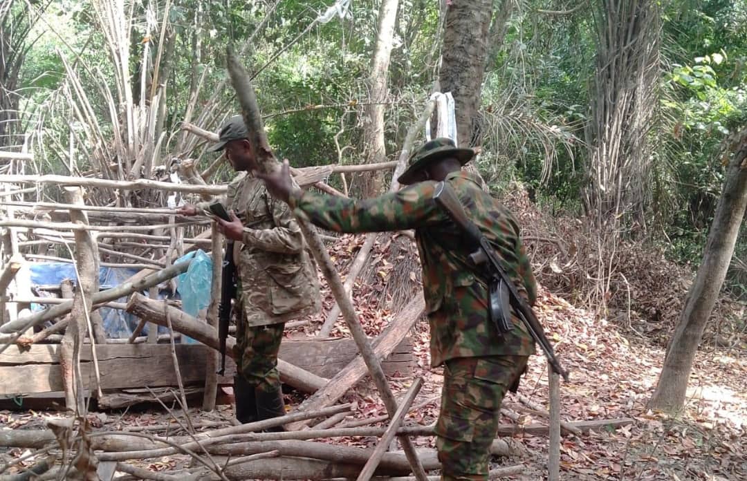 Troops Dismantle 20 Illegal Refining Sites In Niger Delta