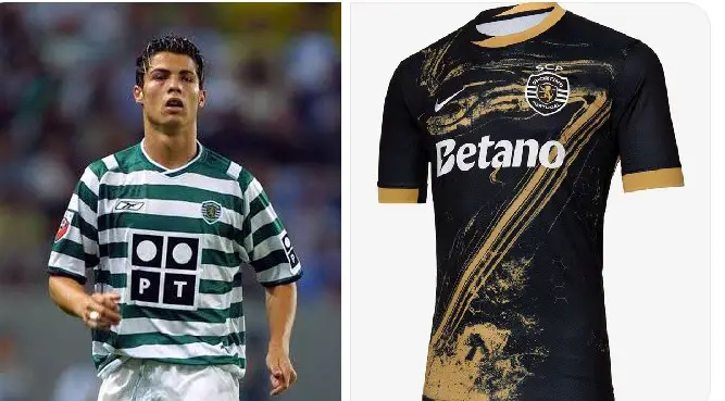 Sporting Lisbon Launch Special Third Kit In Honour Of Cristiano Ronaldo