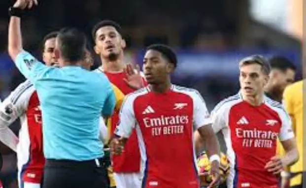 EPL Explain Reason For Lewis-Skelly's Controversial Red Card Vs Wolves