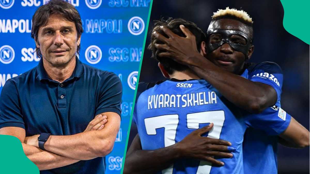 Conte Admits Regret Over Napoli’s Handling of Osimhen and Kvaratskhelia’s Cases