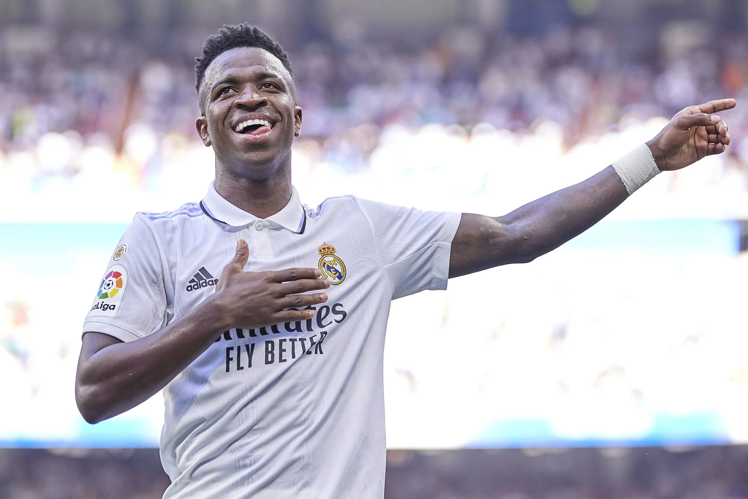 LaLiga: Vinicius Jr sees red as Real Madrid edge Valencia to go top