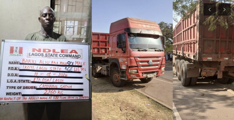 NDLEA Arrests Chief Priest After 2,760kg Skunk Discovered In Lagos Shrine