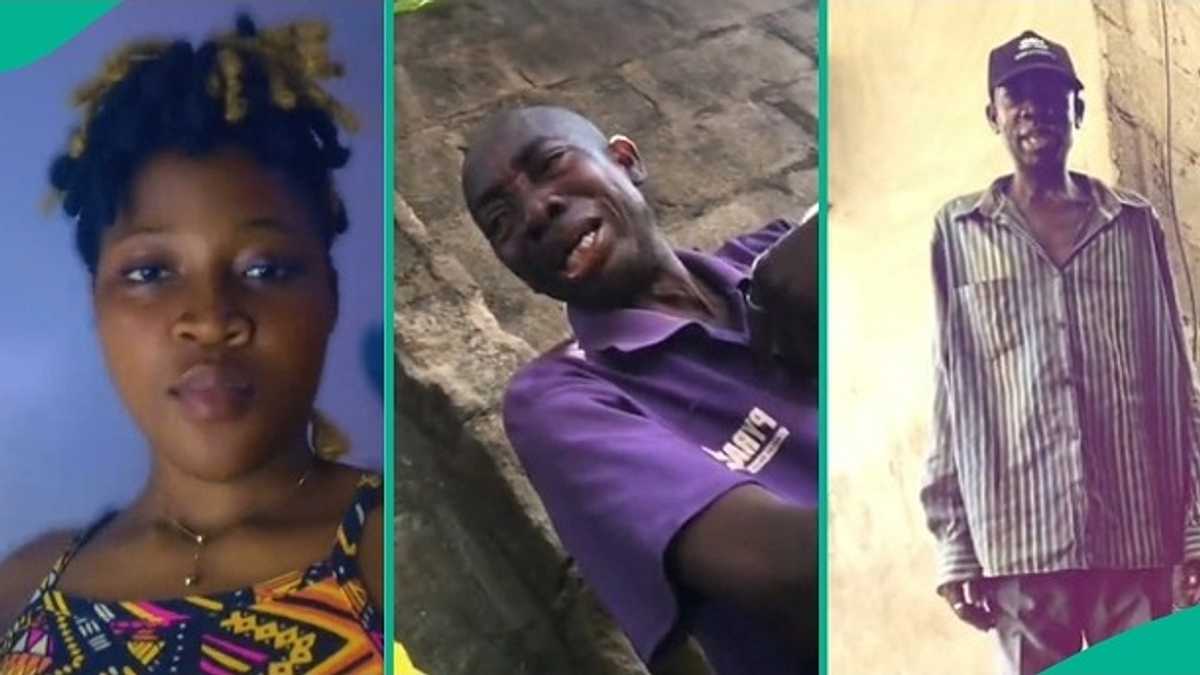 Nigerian Man Who's Last Born Cries Profusely as Daughter Comes Back Home, Emotional Video Trends