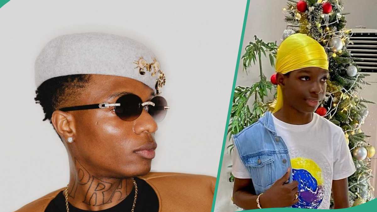 Sweet Video as Wizkid's First Son, Bolu Holidays With Dad, Test Runs His New Whip: “He's so Grown”