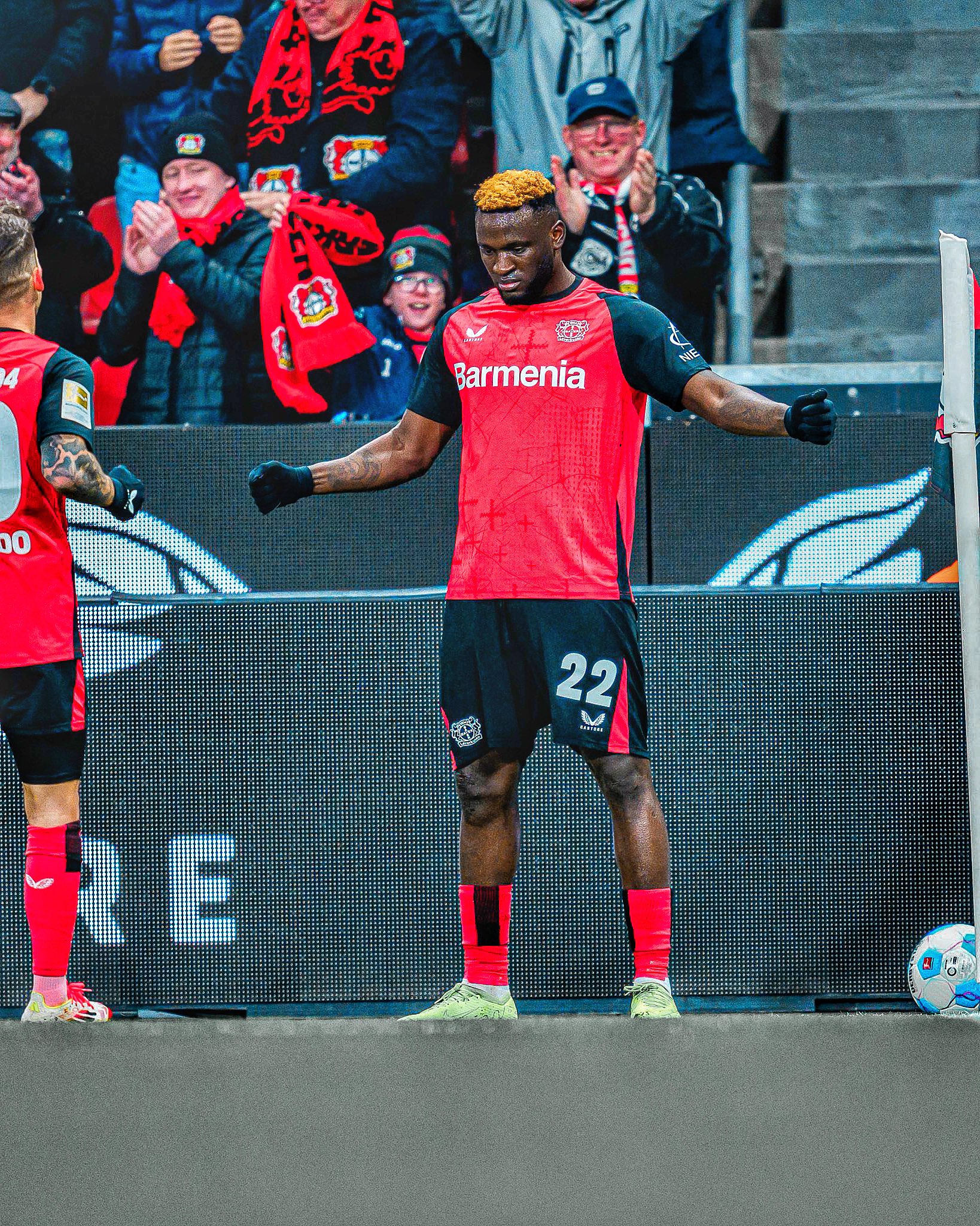 'I Feel Great' - Boniface Reacts After Scoring On Bayer Leverkusen Return