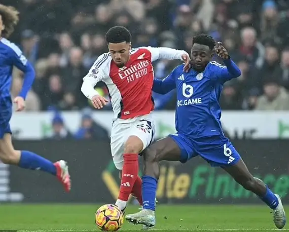 Ndidi Gets Good Rating In Leicester's Defeat To Arsenal