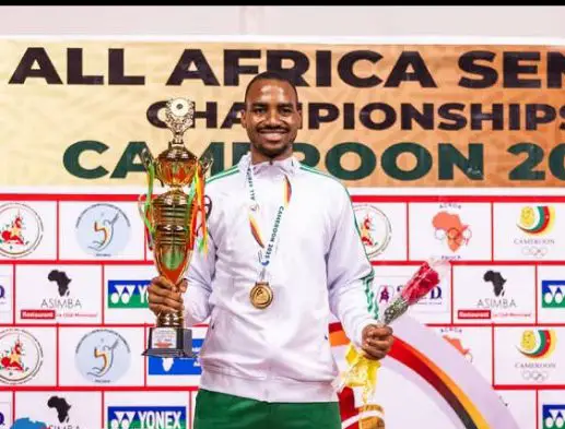 Nigeria’s Opeyori Wins Fifth Consecutive All African Badminton Title