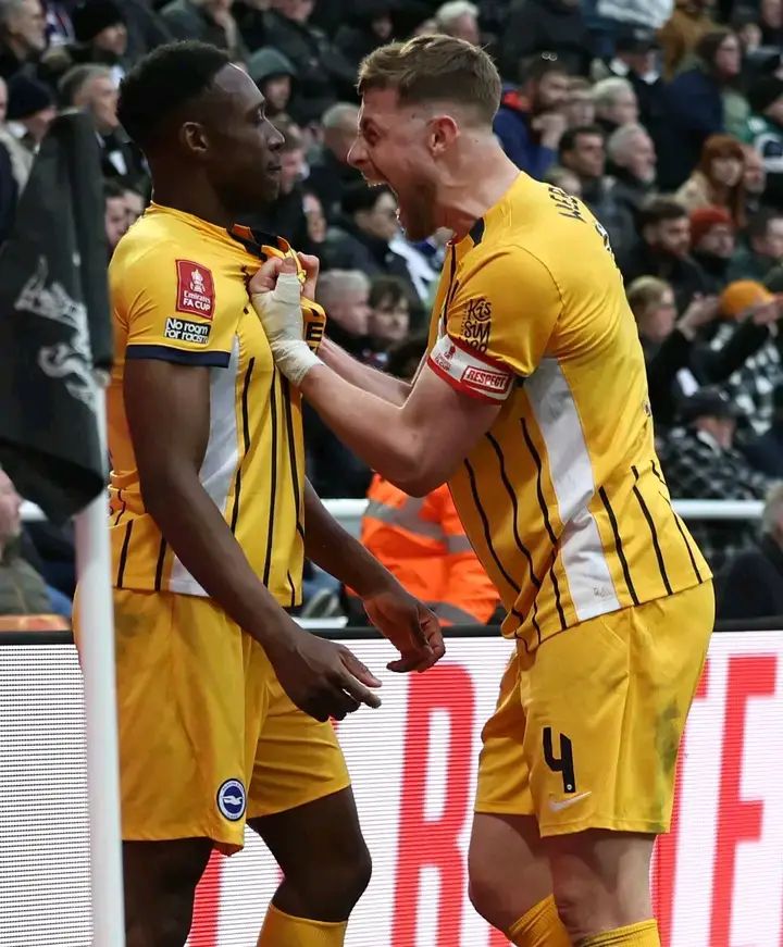 FA Cup: Welbeck Scores In Extra-Time As Brighton Beat Newcastle United